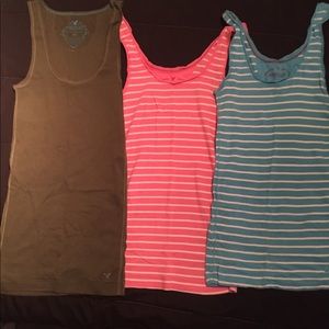 Set of 3 American Eagle tank tops